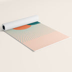 Abstraction_NEW_SUNLIGHT_MOUNTAINS_SHINE_POP_ART_M1209A Yoga Mat Gallery Image 2