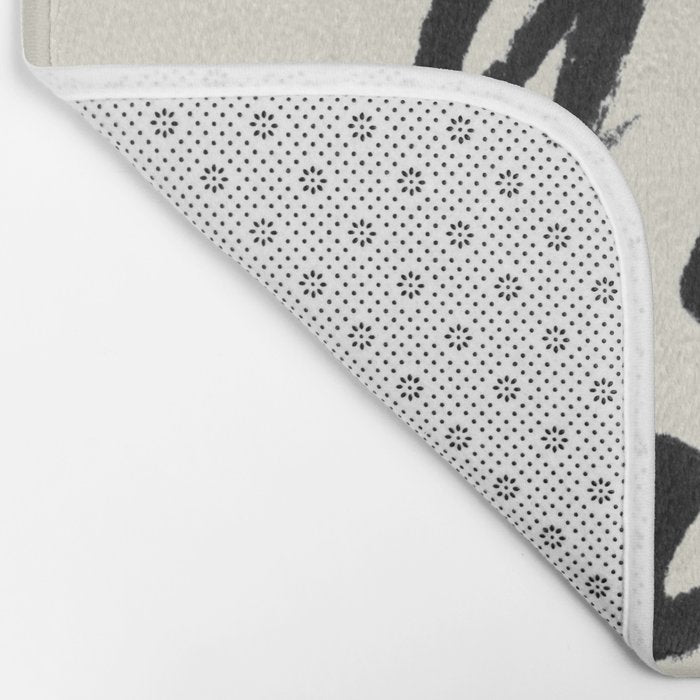 Magnetic - Typography Bath Mat Gallery Image 2