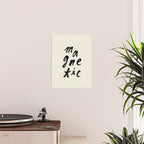 Magnetic - Typography Poster Gallery Image 2