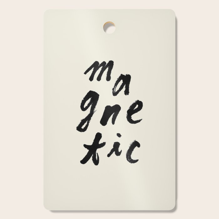 Magnetic - Typography Cutting Board Gallery Image 1