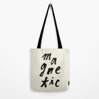 Magnetic - Typography Tote Bag Gallery Image 2