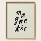 Magnetic - Typography Serving Tray Gallery Image 1