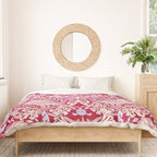 William Morris Strawberry Thief Hot Fuschia Pink Duvet Cover Gallery Image 3