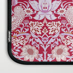 William Morris Strawberry Thief Hot Fuschia Pink Laptop Sleeve Gallery Image 3