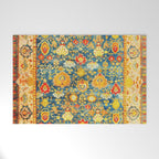 Antique Oushak Turkish Rug Print Welcome Mat Gallery Image 1