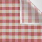 Cozy Gingham in Pink Wall Tapestry Gallery Image 3