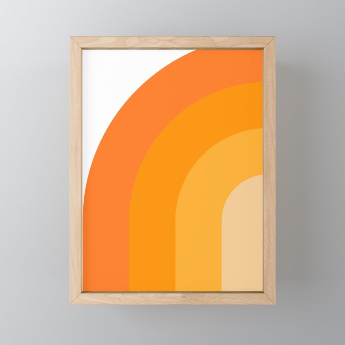 Retro 01 Mini Art Print Gallery Image 1