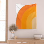 Retro 01 Wall Tapestry Gallery Image 2
