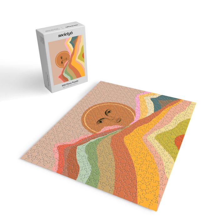 Sun over the rainbow hills Jigsaw Puzzle Gallery Image 2