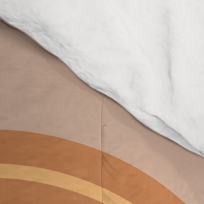 Sun over the rainbow hills Comforter Gallery Image 4