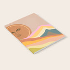 Sun over the rainbow hills Notebook Gallery Image 2