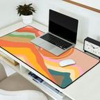 Sun over the rainbow hills Desk Mat Gallery Image 2