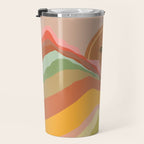 Sun over the rainbow hills Travel Mug Gallery Image 3