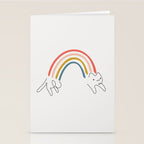 Rainbow Cat 1 Stationery Card Gallery Image 2