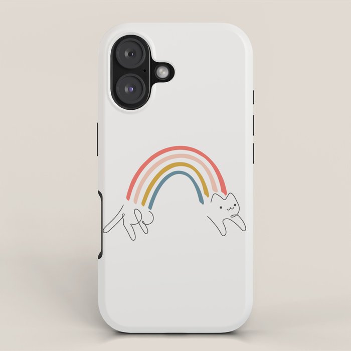 Rainbow Cat 1 iPhone Case Gallery Image 1