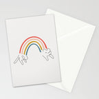 Rainbow Cat 1 Stationery Card Gallery Image 2