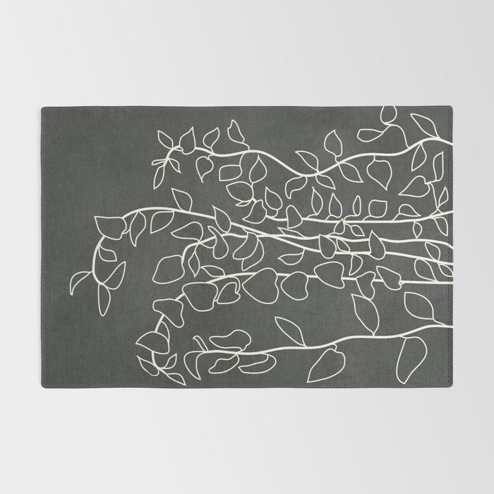 Minimalist Vines I Rug Gallery Image 2