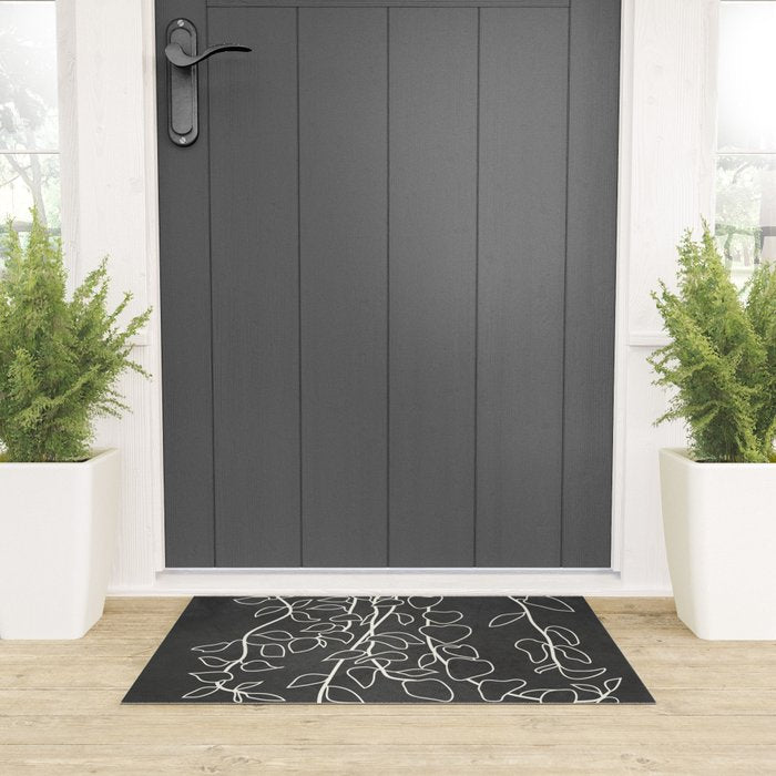 Minimalist Vines I Welcome Mat Gallery Image 3