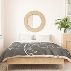 Minimalist Vines I Duvet Cover Gallery Image 3