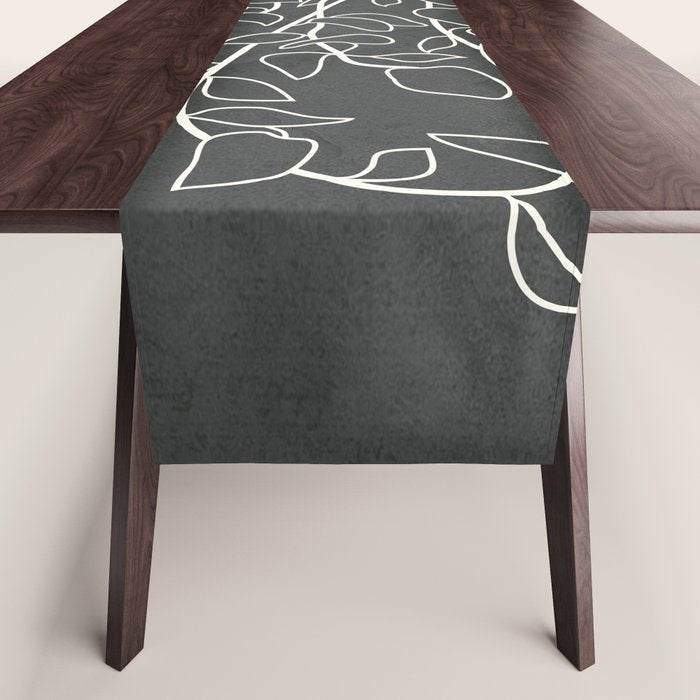 Minimalist Vines I Table Runner Gallery Image 1