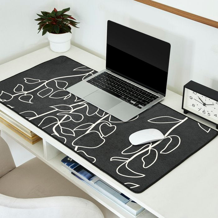 Minimalist Vines I Desk Mat Gallery Image 2