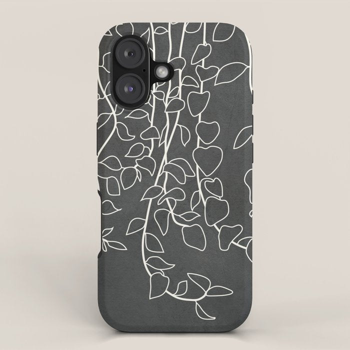 Minimalist Vines I iPhone Case Gallery Image 1