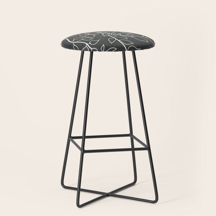 Minimalist Vines I Stool Gallery Image 1