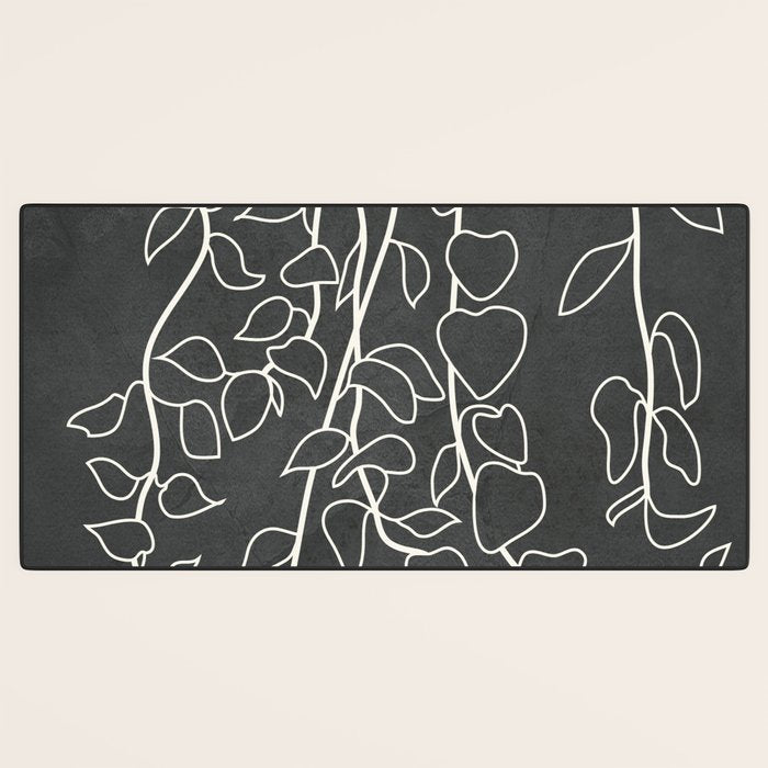 Minimalist Vines I Desk Mat Gallery Image 3