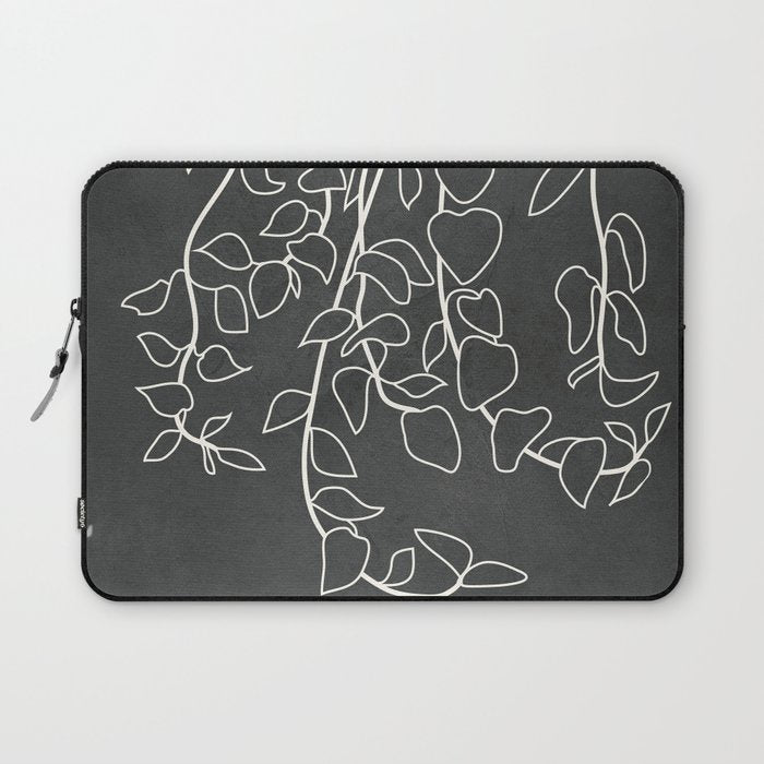 Minimalist Vines I Laptop Sleeve Gallery Image 1