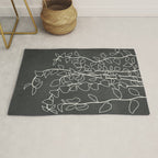 Minimalist Vines I Rug Gallery Image 1