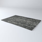 Minimalist Vines I Rug Gallery Image 3