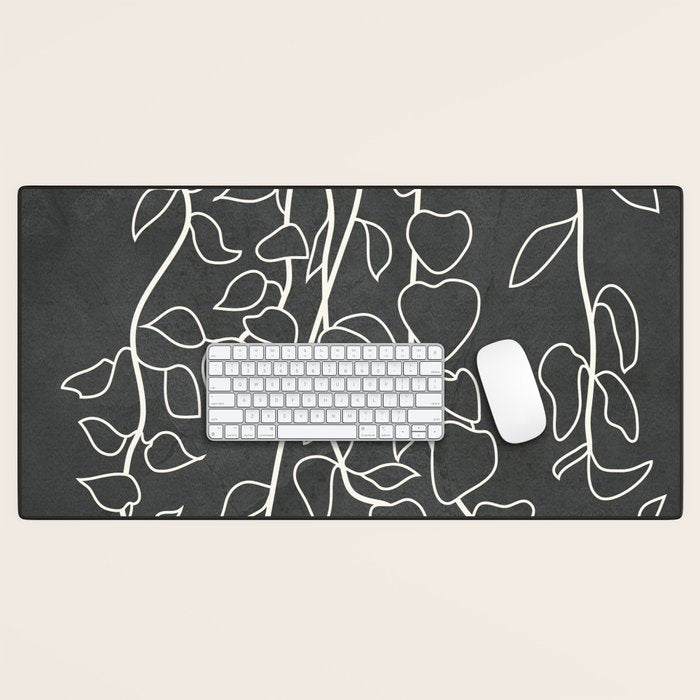 Minimalist Vines I Desk Mat Gallery Image 1