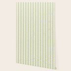 Scandinavian Mid Century Pattern Green Wallpaper Gallery Image 2