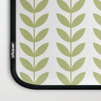 Scandinavian Mid Century Pattern Green Laptop Sleeve Gallery Image 3
