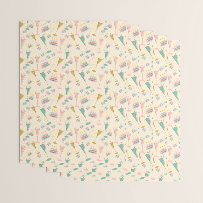 Cin Cin - Happy Party Wrapping Paper Gallery Image 3