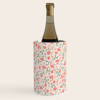 A breath of fresh air - A seamless floral pattern in pinks and reds Wine Chiller Gallery Image 2