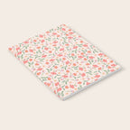 A breath of fresh air - A seamless floral pattern in pinks and reds Notebook Gallery Image 2