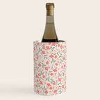 A breath of fresh air - A seamless floral pattern in pinks and reds Wine Chiller Gallery Image 1