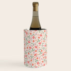 A breath of fresh air - A seamless floral pattern in pinks and reds Wine Chiller Gallery Image 3