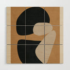Abstract Balance 10 Wood Wall Art Gallery Image 1