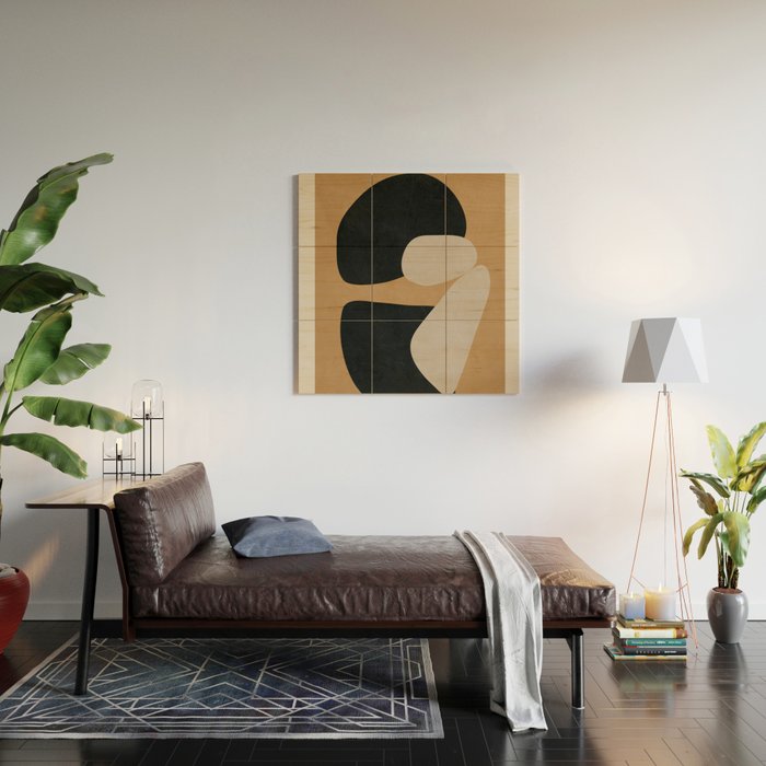 Abstract Balance 10 Wood Wall Art Gallery Image 2