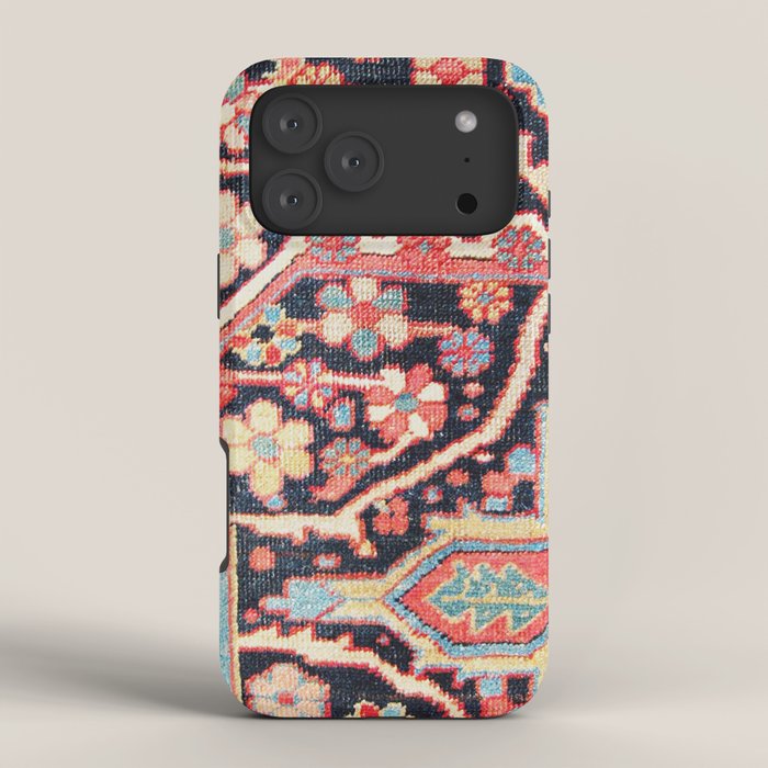 Antique Persian Heriz Carpet Print iPhone Case Gallery Image 4