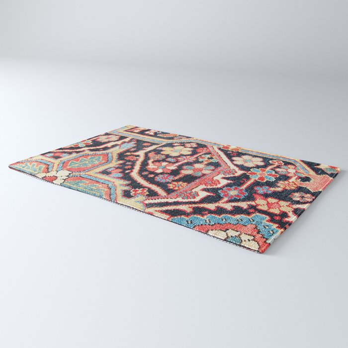 Antique Persian Heriz Carpet Print Rug Gallery Image 3