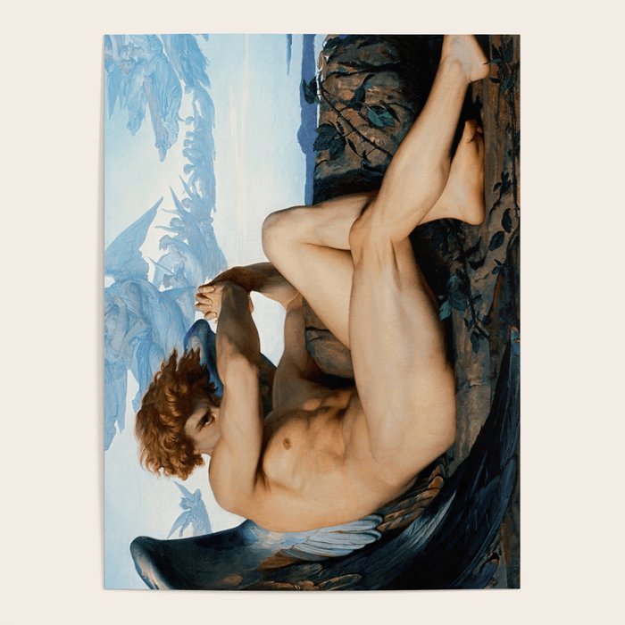 Fallen Angel by Alexandre Cabanel, 1847 Poster Gallery Image 4