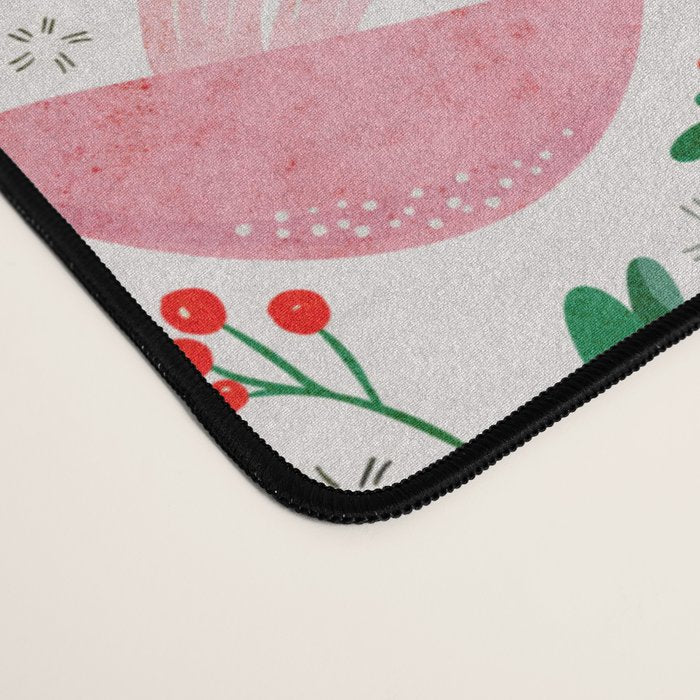 Festive Birds - christmas pattern no2 Desk Mat Gallery Image 4