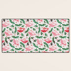 Festive Birds - christmas pattern no2 Desk Mat Gallery Image 3
