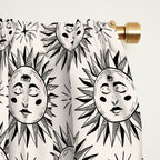 Vintage Sun Window Curtain Gallery Image 2