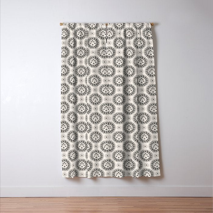 Vintage Sun Window Curtain Gallery Image 3