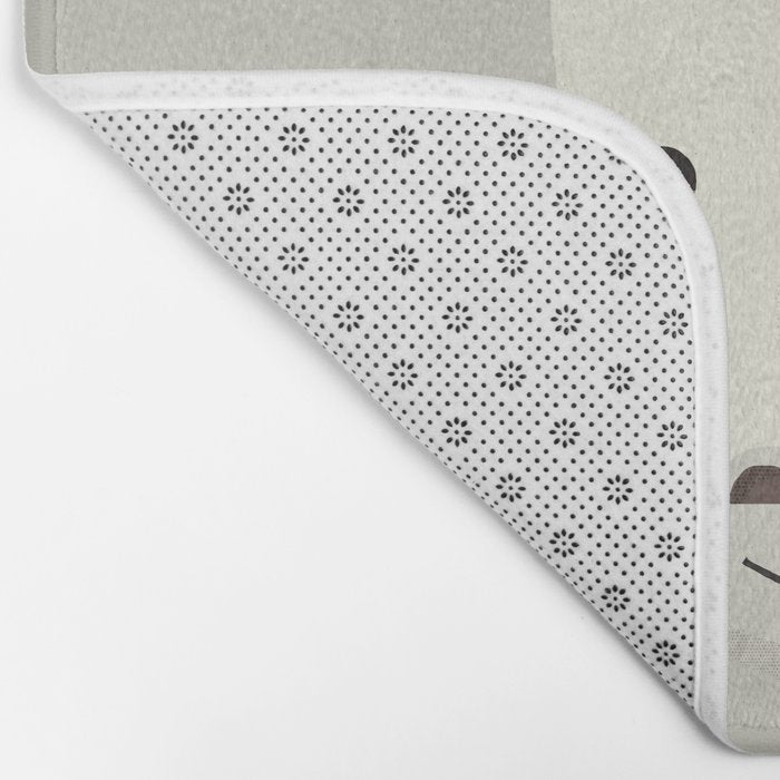 Rhinoceros, Animal Portrait Bath Mat Gallery Image 2