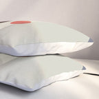 Rhinoceros, Animal Portrait Pillow Sham Gallery Image 3